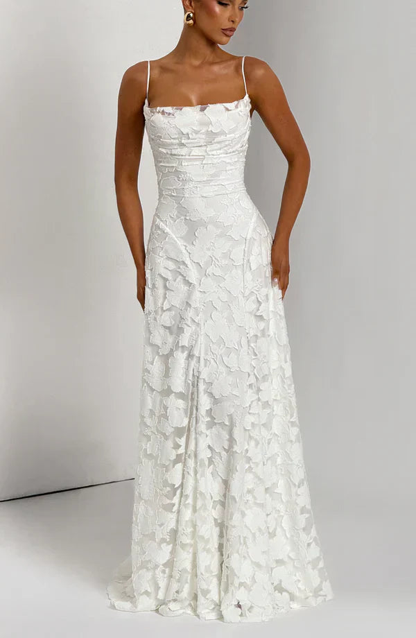 "Flora" Maxikleid