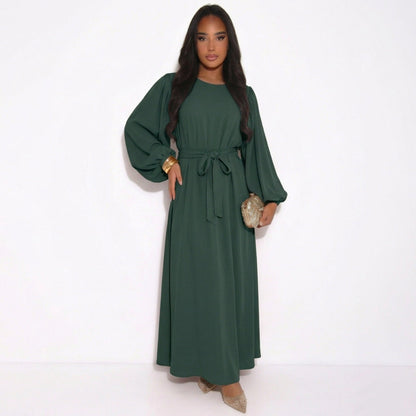 Abaya mit Schleife