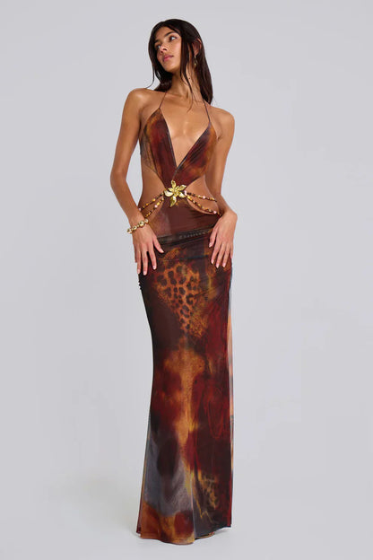 "Alexis" Maxikleid