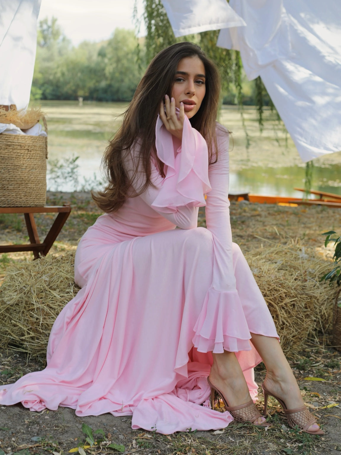 "Daisy" Maxikleid