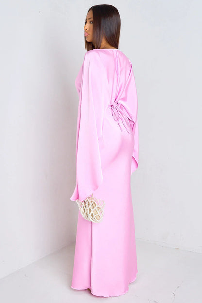 Virale Satin-Abaya