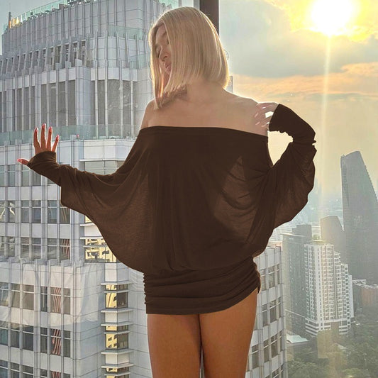 Selene Draped Mini Dress