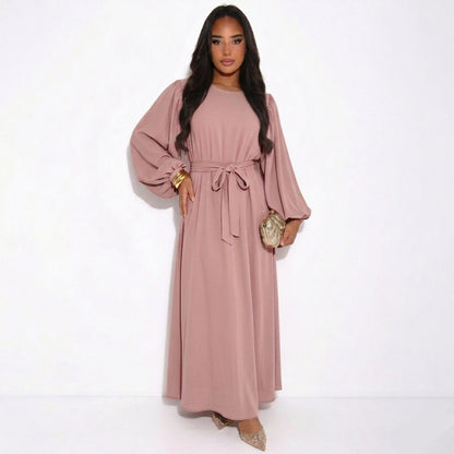 Abaya mit Schleife