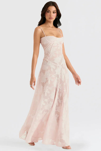 "Flower" Maxikleid