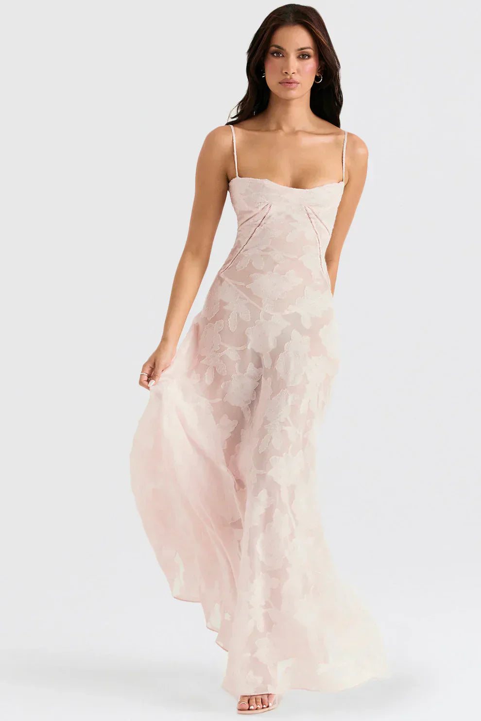 "Flower" Maxikleid