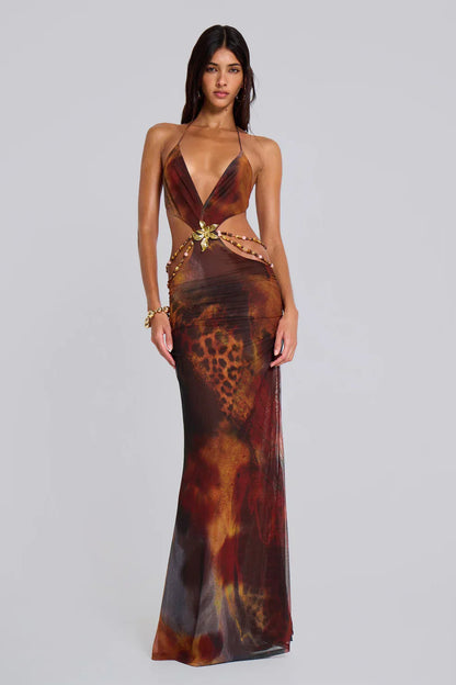 "Alexis" Maxikleid