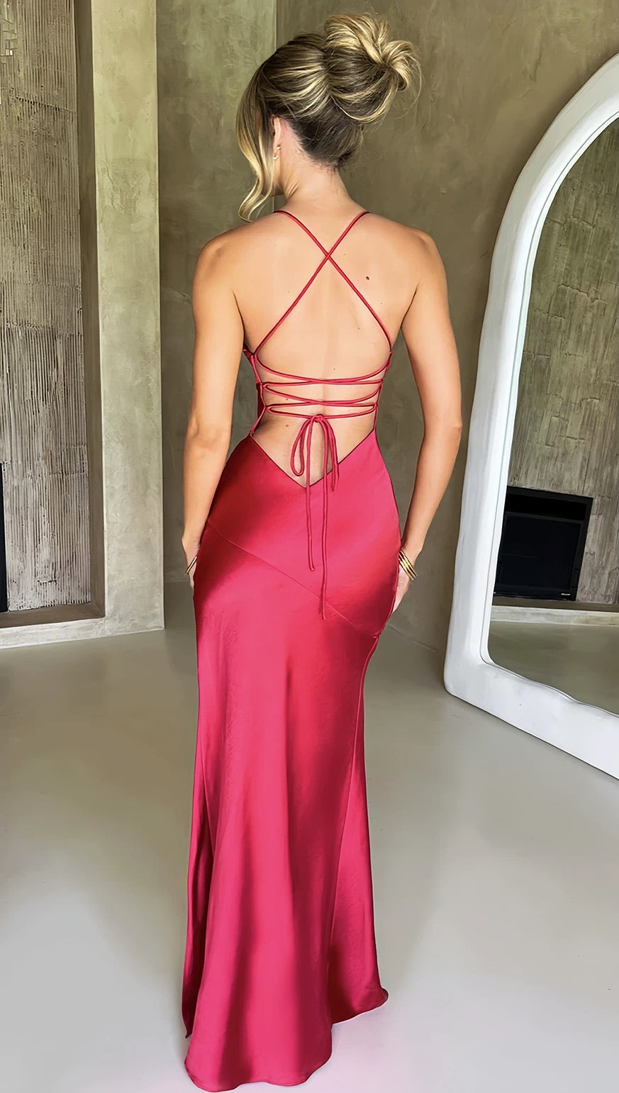 Aura Slit Maxi Dress