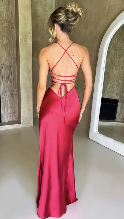 Aura Slit Maxi Dress