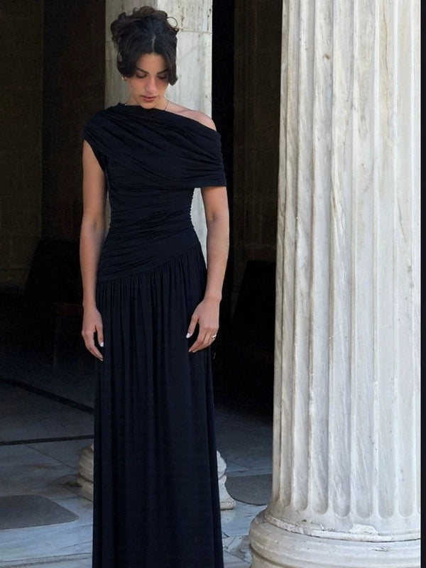 The Essential One Shoulder Dress