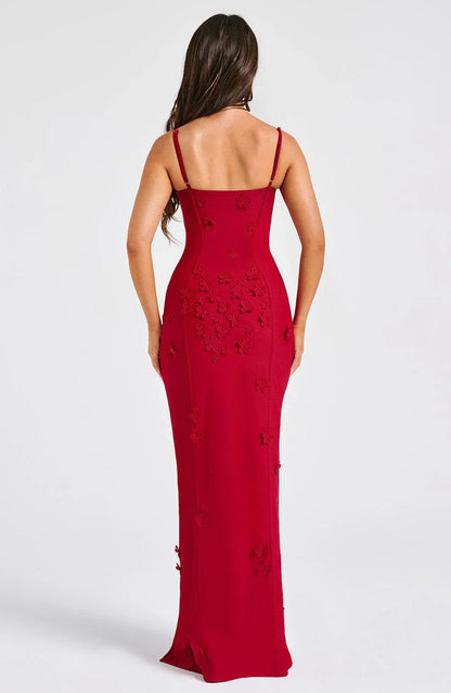 "Melina" Maxikleid mit Blumen