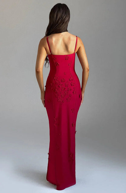 "Melina" Maxikleid mit Blumen