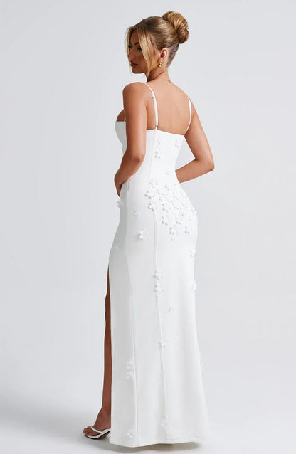 "Melina" Maxikleid mit Blumen