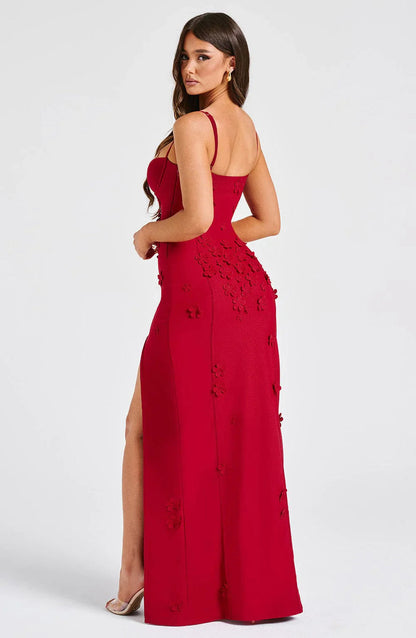 "Melina" Maxikleid mit Blumen