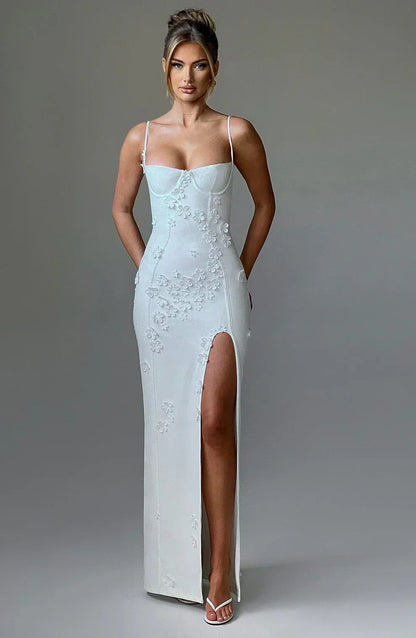 "Melina" Maxikleid mit Blumen