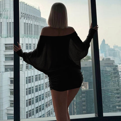 Selene Draped Mini Dress