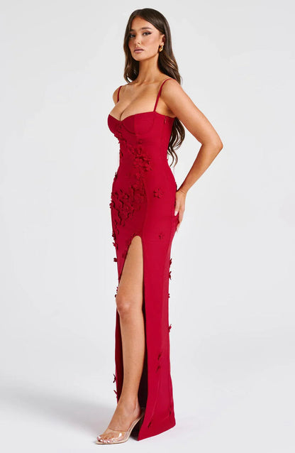 "Melina" Maxikleid mit Blumen
