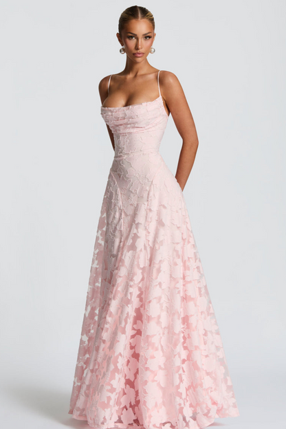 "Rosie" Maxikleid