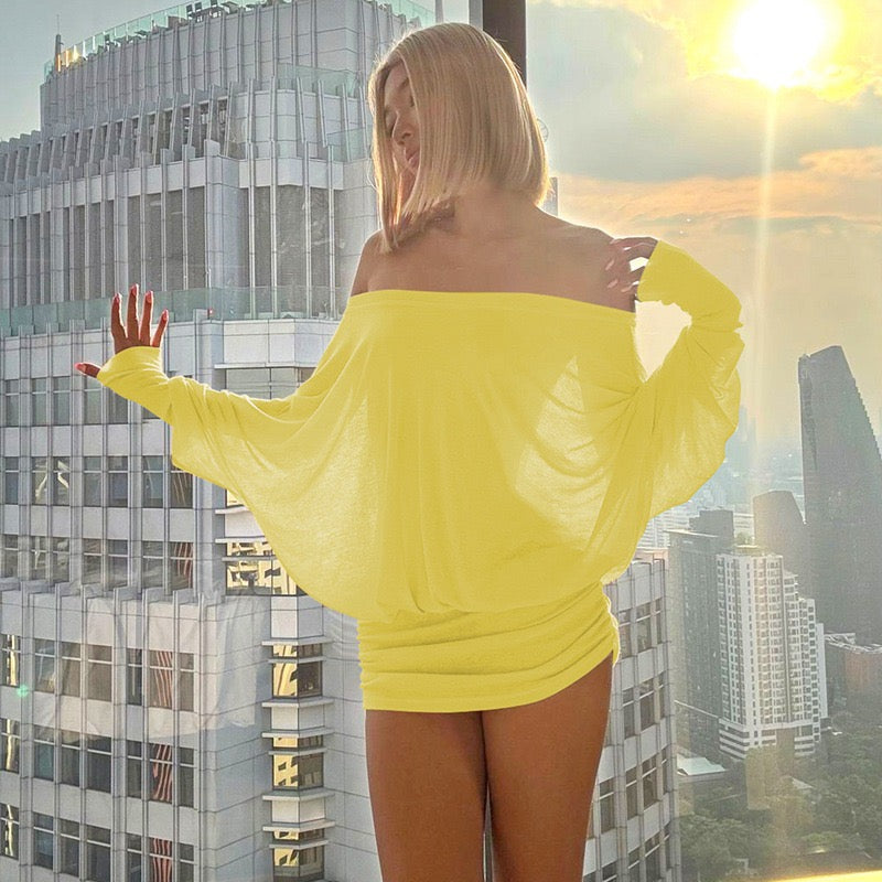Selene Draped Mini Dress