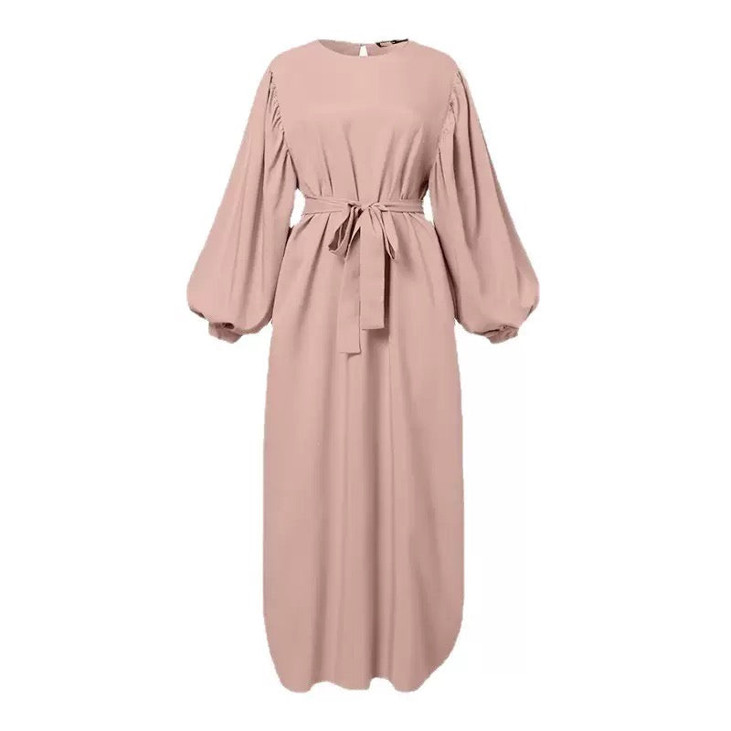 Abaya mit Schleife