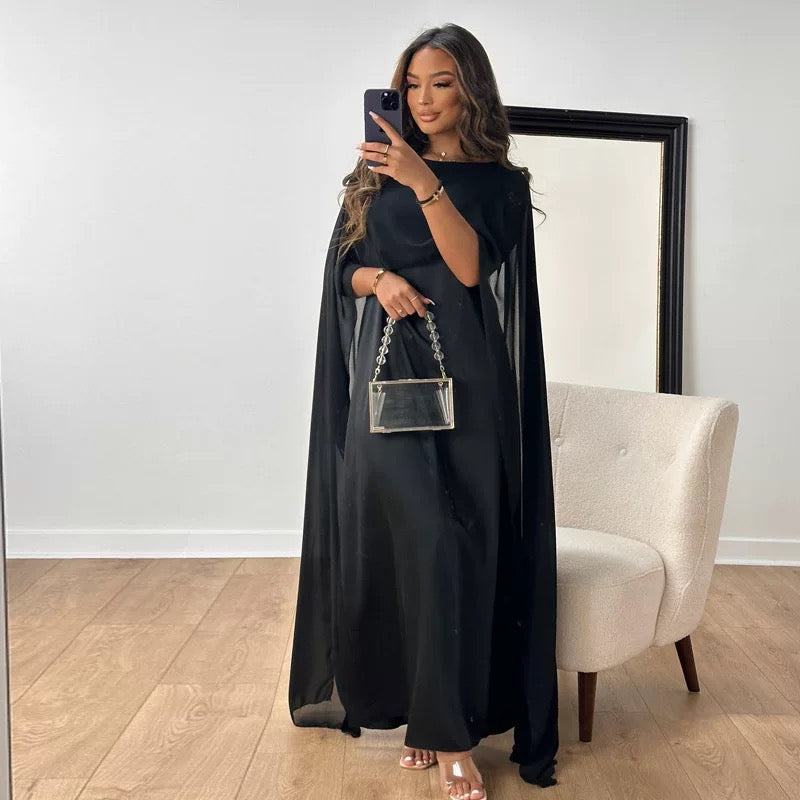Abaya mit Cape