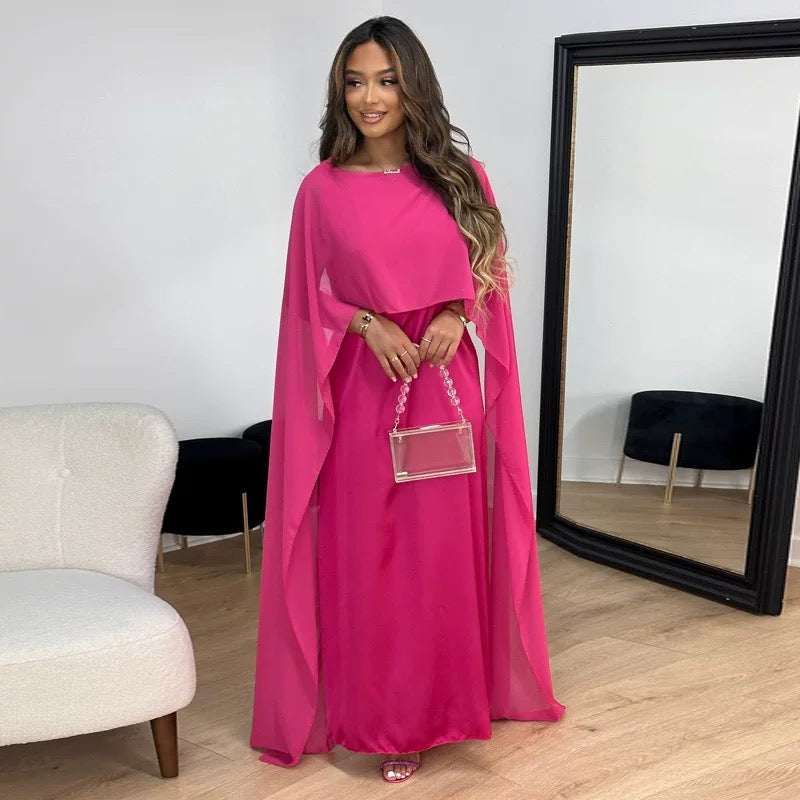 Abaya mit Cape