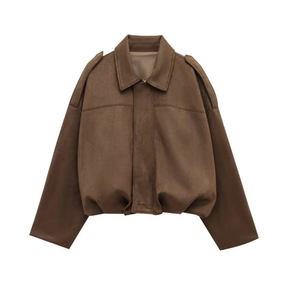 "Suede" Jacke