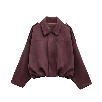 "Suede" Jacke