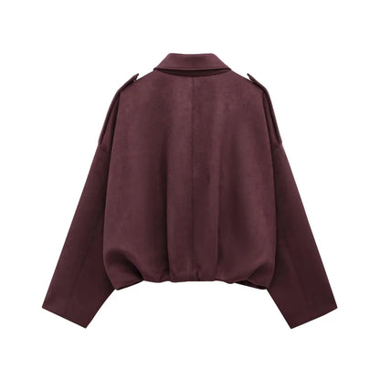 "Suede" Jacke
