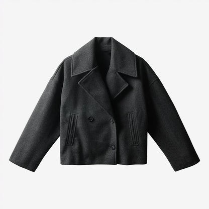 "Hanni" Cropped Trenchcoat