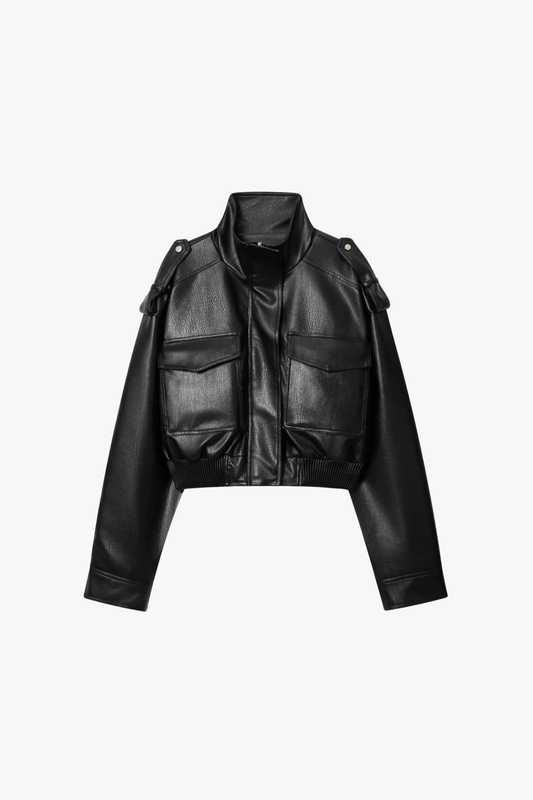 "Delia" Lederjacke
