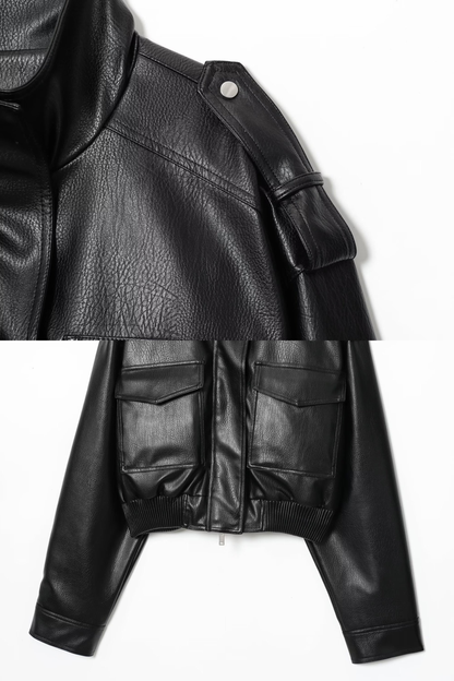 "Delia" Lederjacke