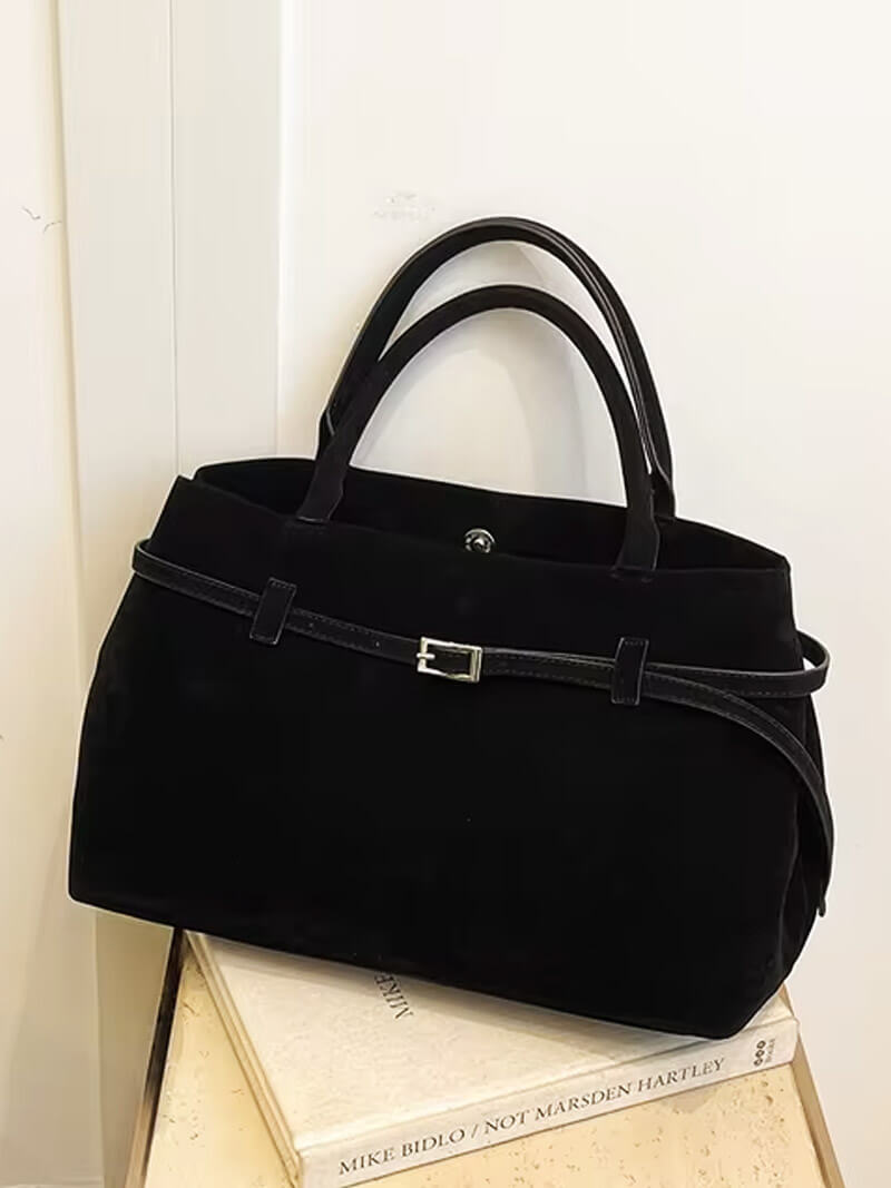 "Valerie" Wildleder Handtasche