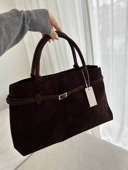 "Valerie" Wildleder Handtasche