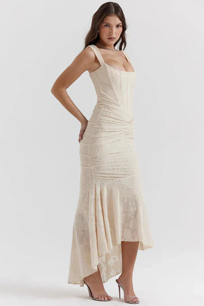 "Clara" Elegantes Maxikleid