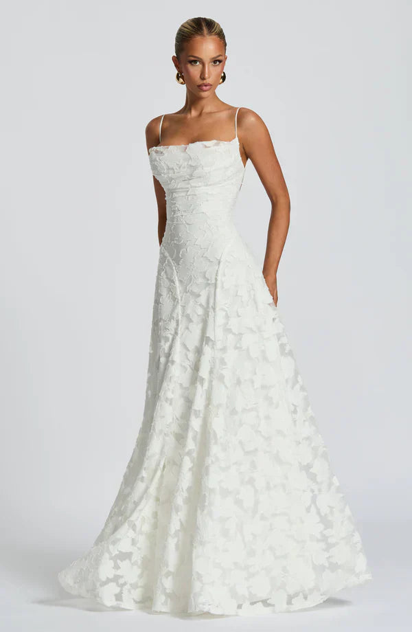 "Flora" Maxikleid