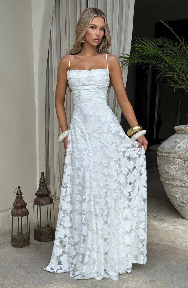 "Flora" Maxikleid