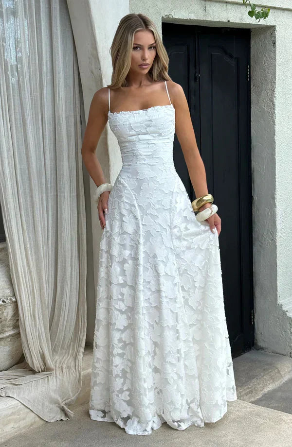 "Flora" Maxikleid