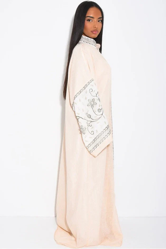 Hochwertige Abaya aus Leinen
